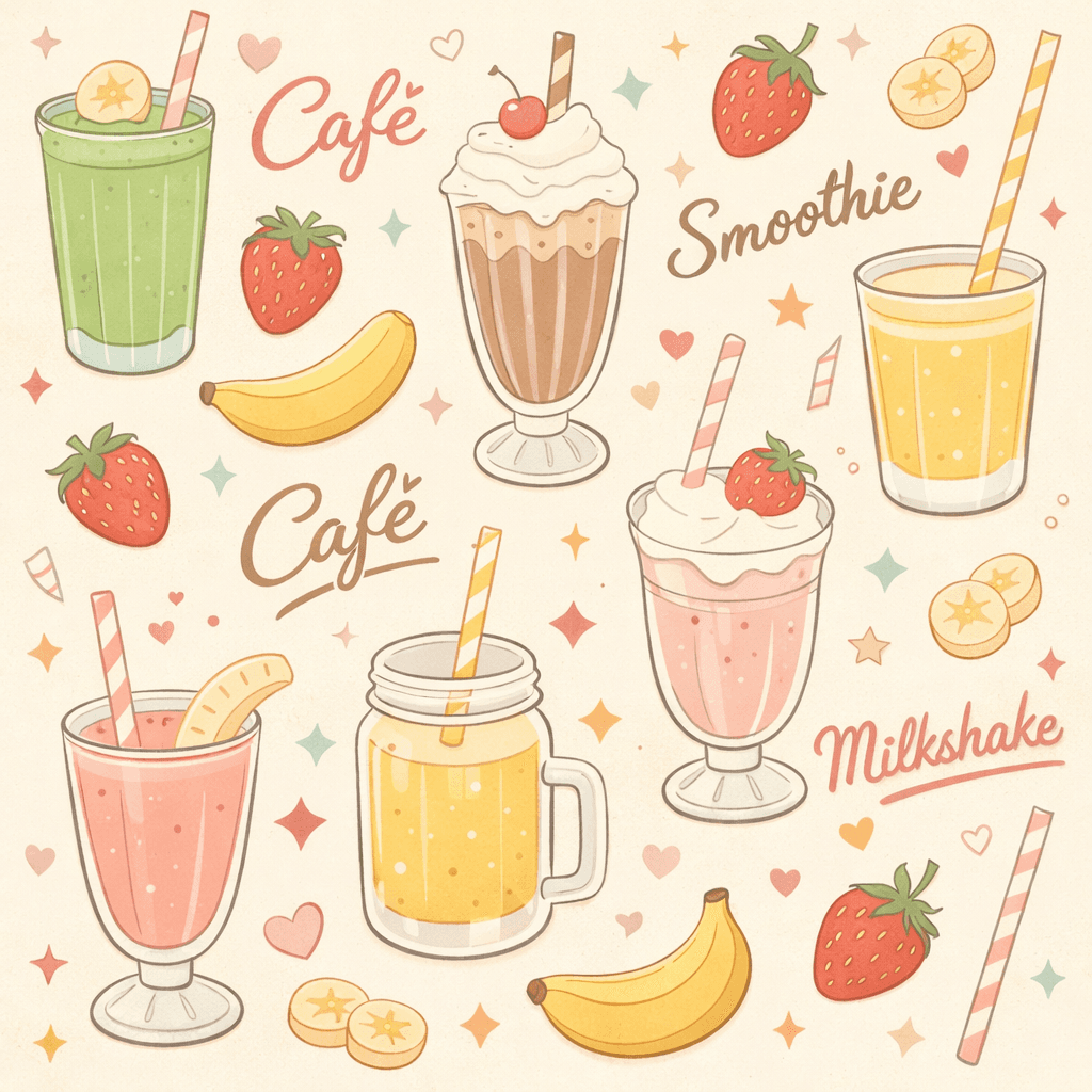 SMOOTHIES & SHAKES - Bake O Beans Café Pokhara